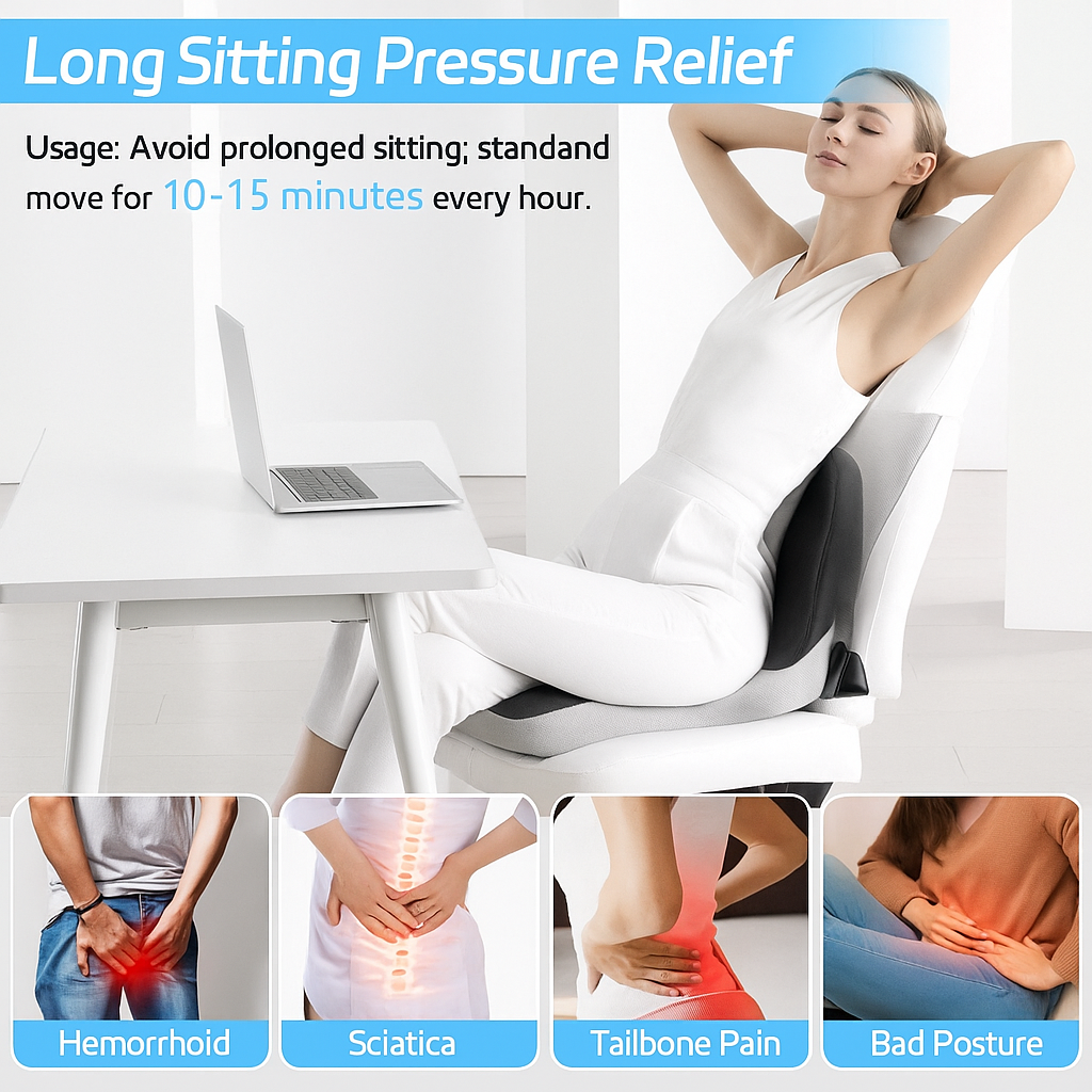 LumbarCare™ Premium Seat Cushion