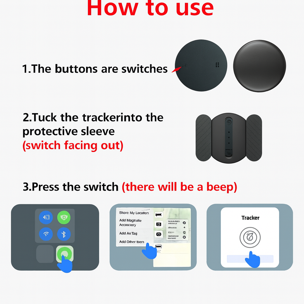 Smart GPS Car Tracker – Apple Find My