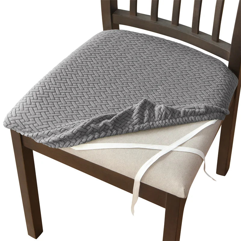 4pcs/set Stretch Dining Chair Seat Covers