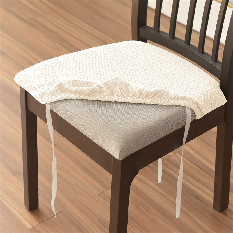 4pcs/set Stretch Dining Chair Seat Covers
