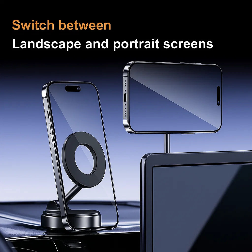 Vacuum Magnetic Phone Mount