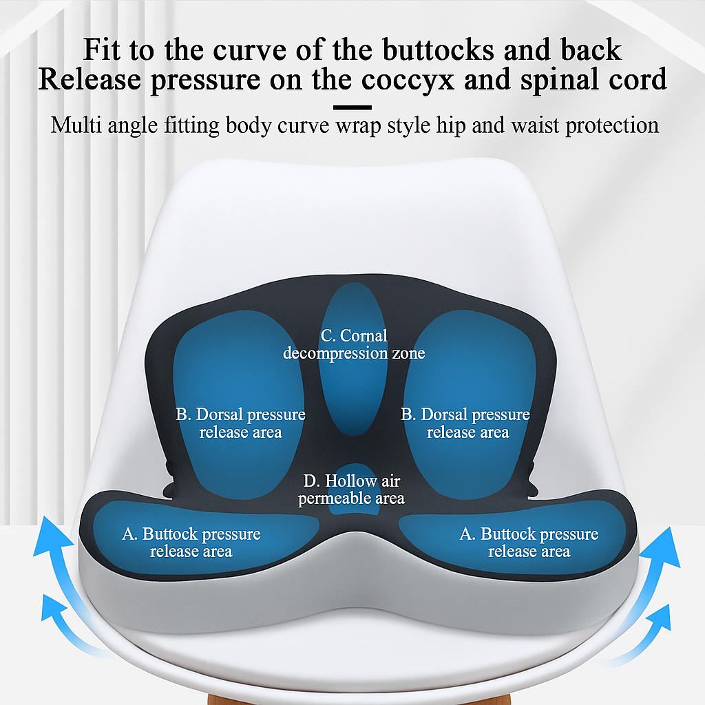 LumbarCare™ Premium Seat Cushion