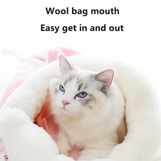 🌸 Cute Cat Tunnel Bed