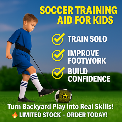 Kids soccer traning belt