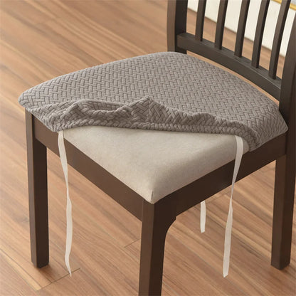 4pcs/set Stretch Dining Chair Seat Covers