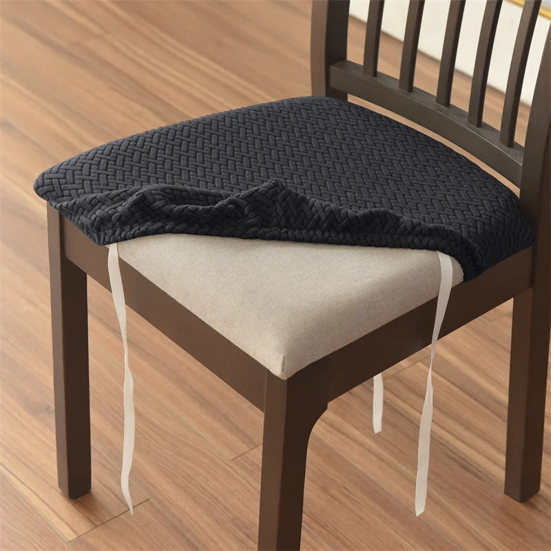 4pcs/set Stretch Dining Chair Seat Covers