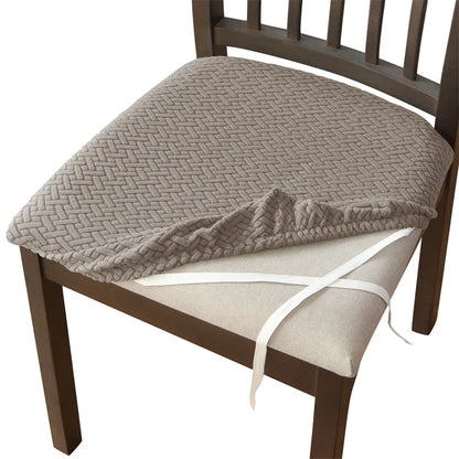 4pcs/set Stretch Dining Chair Seat Covers