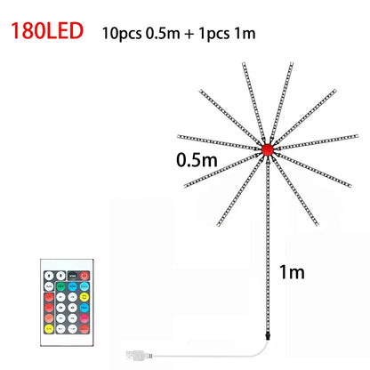 Christmas Fireworks lights