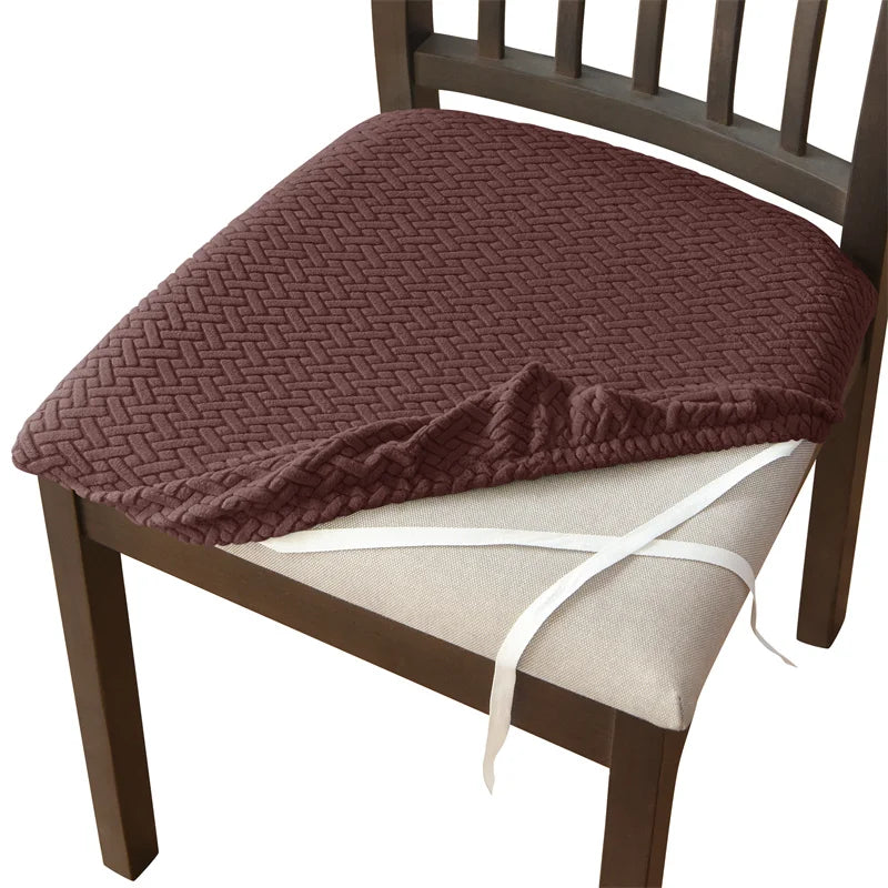 4pcs/set Stretch Dining Chair Seat Covers