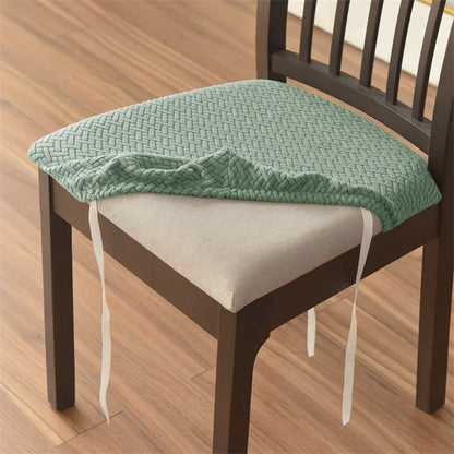 4pcs/set Stretch Dining Chair Seat Covers