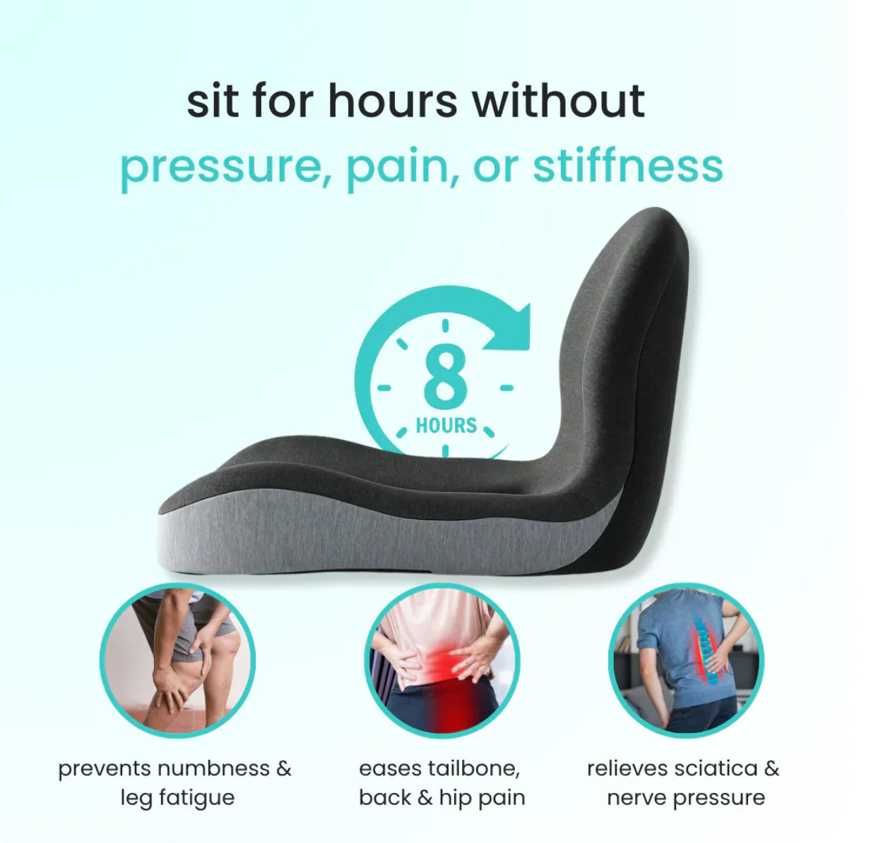 LumbarCare™ Premium Seat Cushion